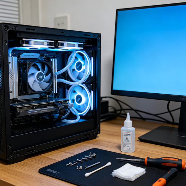 AIO Cooler Air Bleeding & Pump Speed Adjustment