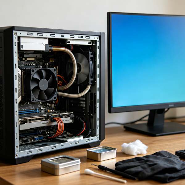 Airflow Optimization & Liquid Metal Thermal Compound